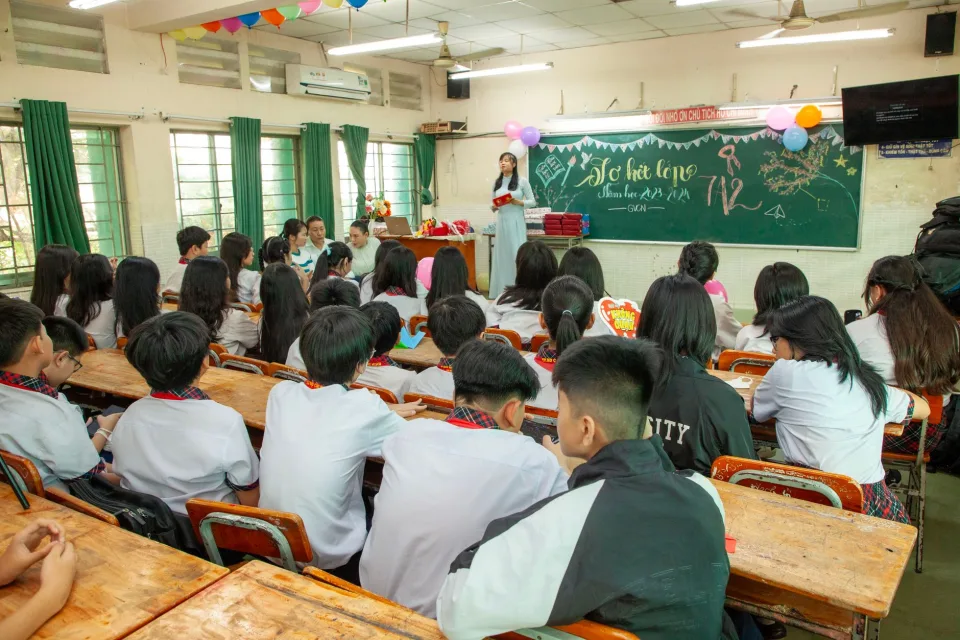 Lớp học chất lượng tại Nguyễn Cường 1